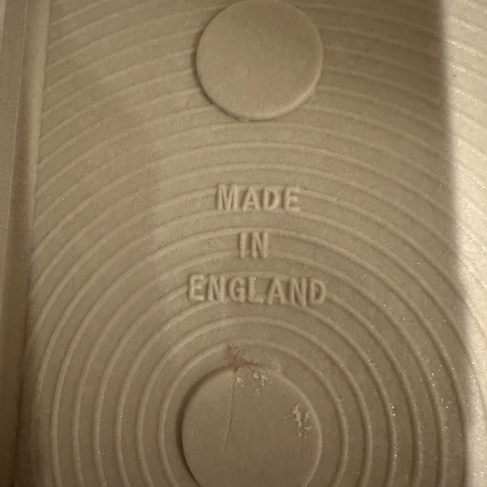 English Porcelain Door Push Plate - Picture 5 of 5